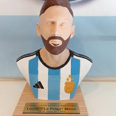 Busto de Lionel Messi
